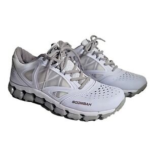 Boombah Molded Cleats White Womens Size 8 Athletic Lace up Sports